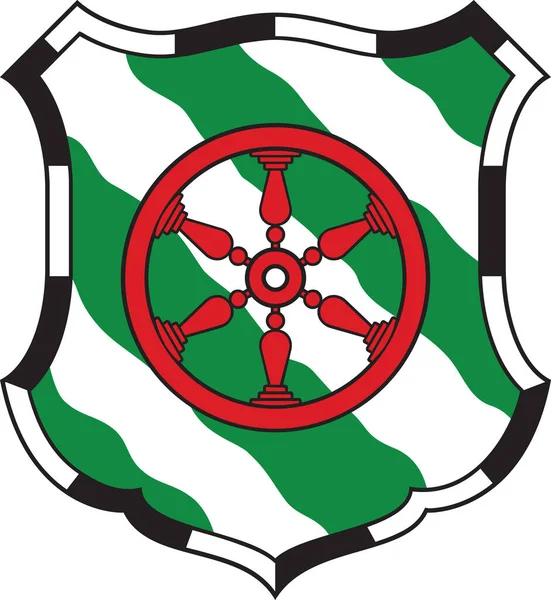 ドイツの首都Gterslohの紋章ベクトルイラスト — ストックベクタ