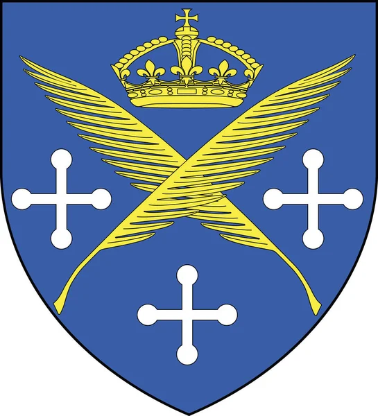Vector Oficial Del Escudo Armas Ilustración Ciudad Francesa Saint Tienne — Archivo Imágenes Vectoriales