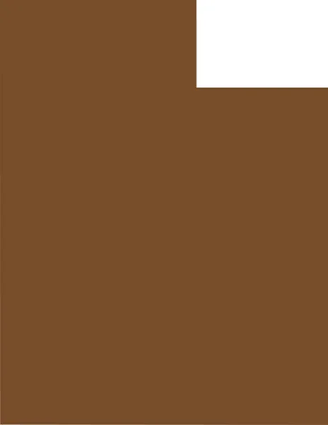 Brown Cmjn Couleur Carte Plate Détaillée État Fédéral Utah États — Image vectorielle