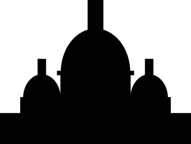 Aziz Petter 'in BASILICA, VATİKAN Şehri' nin İtalyan tarihi eser çizimi.