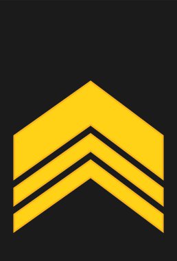 Fin Deniz Kuvvetleri rütbe rütbesinin rütbesini belirleyen SOTILASMESTARI (CHIEF WARRANT OFFICER) askeri astsubayları için saha üniforması üzerine omuz yastığı.