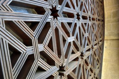 Cordoba İspanya 'sının tarihi kapısının ayrıntıları.