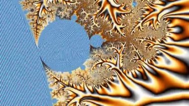 Fractal complex zoom - Mandelbrot detail, digital artwork for creative graphic design