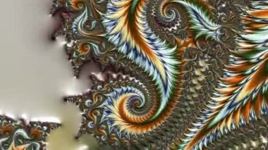 Fractal complex zoom - Mandelbrot detail, digital artwork for creative graphic design