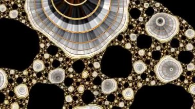 Fraktal kompleks yakınlaştırma - Mandelbrot detayı, yaratıcı grafik tasarımı için dijital sanat çalışması