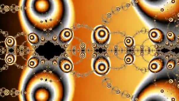 Fractal Complex Zoom Mandelbrot Detail Digital Artwork Creative Graphic Design — Stockvideo