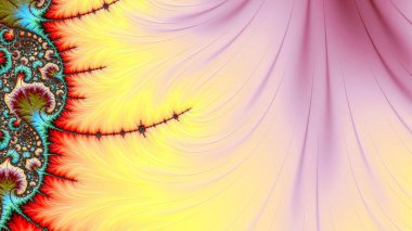 Fractal complex - Mandelbrot set detail, digital artwork for creative graphic design