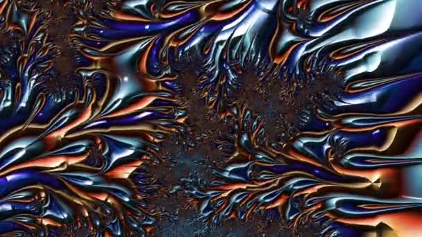 Fractal Complex Color Mandelbrot Detail Digital Artwork Creative Graphic Design — Vídeo de Stock