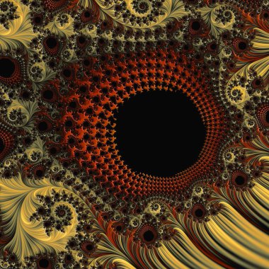 Fractal complex - Mandelbrot set detail, digital artwork for creative graphic design