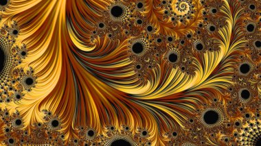 Fractal complex - Mandelbrot set detail, digital artwork for creative graphic design
