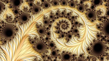 Fractal complex - Mandelbrot set detail, digital artwork for creative graphic design