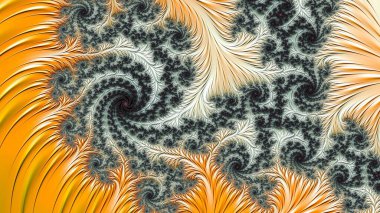 Fractal complex - Mandelbrot set detail, digital artwork for creative graphic design