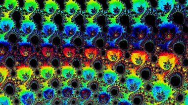 Fractal complex - Mandelbrot set detail, digital artwork for creative graphic design