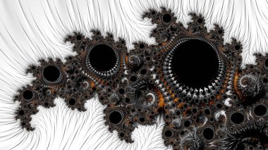 Fractal complex - Mandelbrot set detail, digital artwork for creative graphic design