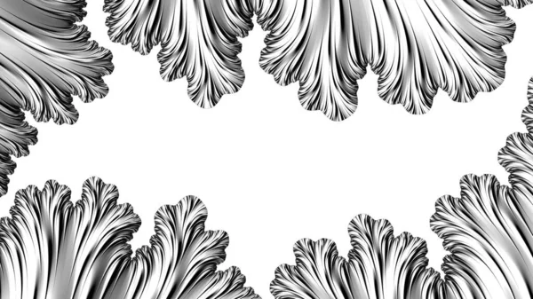 Fractal Complex Mandelbrot Set Detail Digital Artwork Creative Graphic Design — Stok Foto