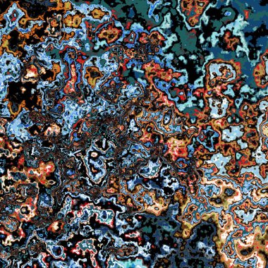 Çok renkli grunge dokusu. Farklı renk kalıplarının bileşimi