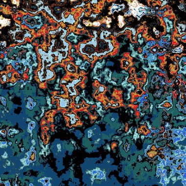 Çok renkli grunge dokusu. Farklı renk kalıplarının bileşimi