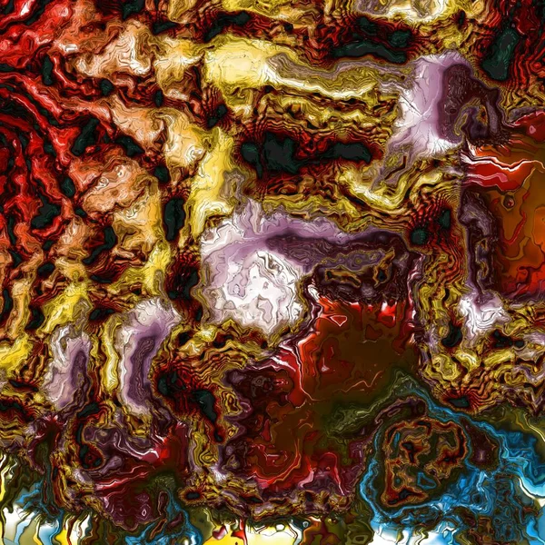 Veelkleurige Grunge Textuur Samenstelling Van Verschillende Kleurpatronen — Stockfoto