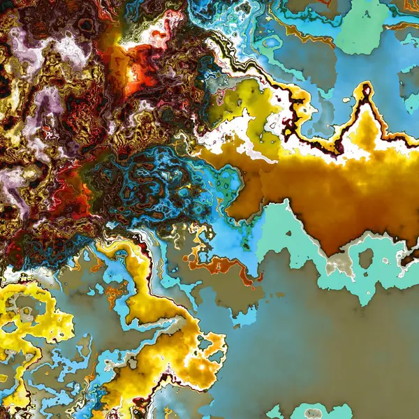 Çok Renkli Grunge Dokusu Farklı Renk Kalıplarının Bileşimi — Stok fotoğraf