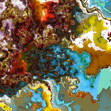 Çok renkli grunge dokusu. Farklı renk kalıplarının bileşimi