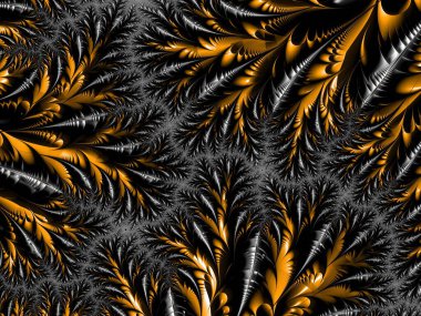 Fraktal kompleks - Mandelbrot set detayları, yaratıcı tasarım için dijital sanat eserleri