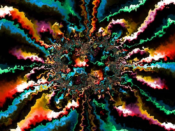 Texture Grunge Multicolore Composition Différents Motifs Couleur — Photo