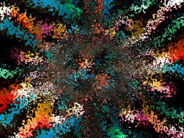 Textura Grunge Multicolor Composición Diferentes Patrones Color —  Fotos de Stock