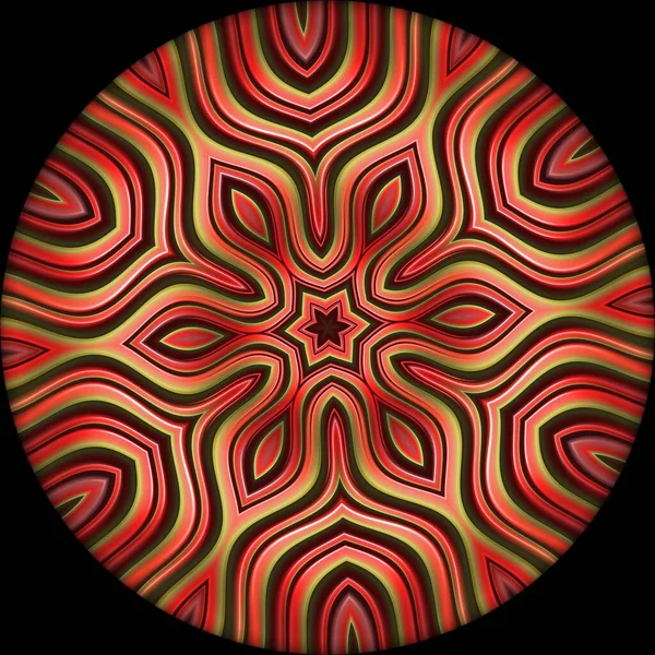 Fractal Complex Mandelbrot Set Detailed Digital Artwork Creative Design — стокове фото