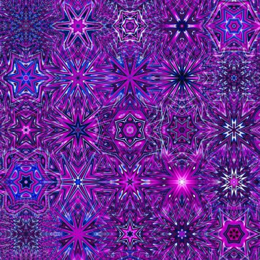 Fraktal kompleks renk desenleri - Mandelbrot set detayları, yaratıcı grafik için dijital sanat eserleri 