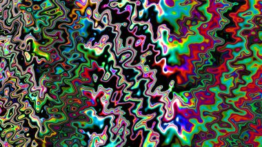 Fraktal kompleks renk desenleri - Mandelbrot set detayları, yaratıcı grafik için dijital sanat eserleri 