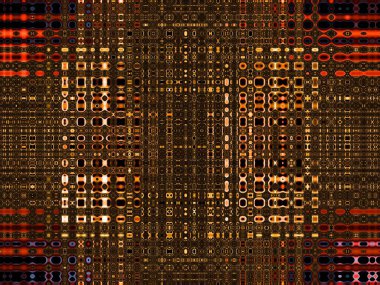 Fraktal kompleks renk desenleri - Mandelbrot set detayları, yaratıcı grafik için dijital sanat eserleri 