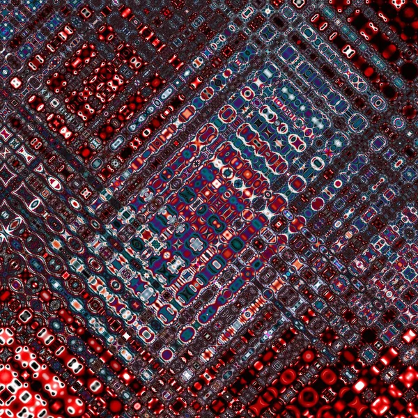 Fractal Complex Red Mandelbrot Set Detail Digital Artwork Creative Graphic — Stock Photo, Image