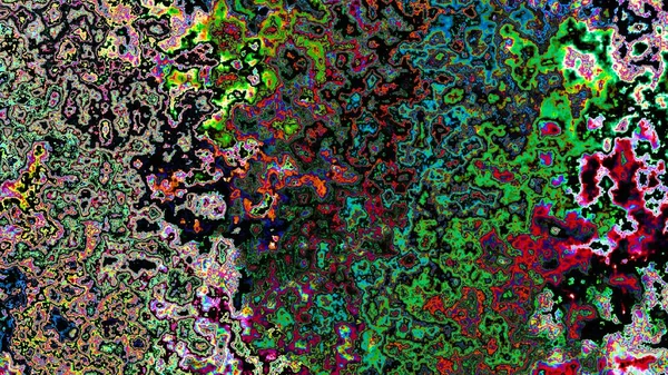 Fractal Komplexa Färgmönster Mandelbrot Set Detalj Digitalt Konstverk För Kreativ — Stockfoto