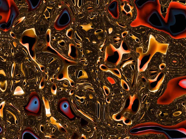 Fractal Complex Red Mandelbrot Set Detail Digital Artwork Creative Graphic — Stock Photo, Image