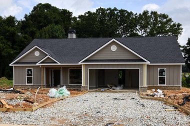 Winder, Georgia, ABD 'de yeni ev inşaatı