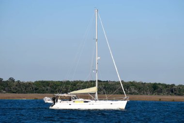 St Augustine, Florida nehri seyir Yelkenli