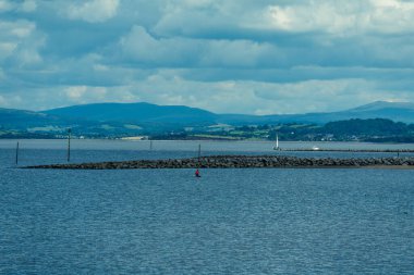 Lancashire Sahili 'nin kuzeyindeki Eden Projesi' nin sahil evinde.