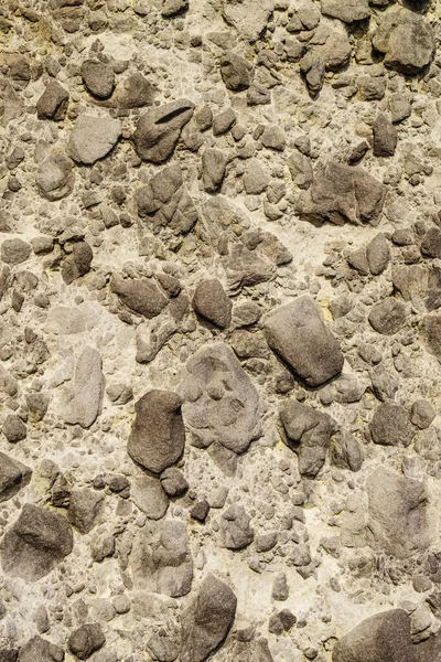 Parede Pedra Textura Fundo Marrom — Fotografia de Stock