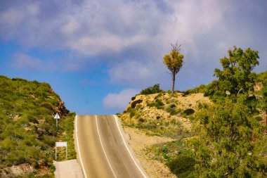 Cabo de Gata Doğal Parkı, Almerya ili, Endülüs İspanya.