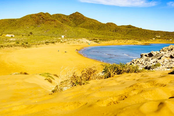 Mediterranean Sea Coast Landscape Mountain Beach Sea Shore Murcia Region — Stock Photo, Image