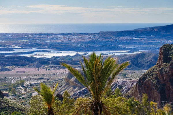 Пейзаж Горного Массива Сьерра Альхамилья Испания — стоковое фото
