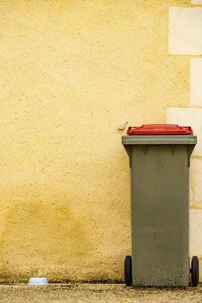 Çöp kutusu ya da çöp kutusu, plastik geri dönüşüm konteynırı.