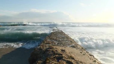 Güzel deniz manzarası.