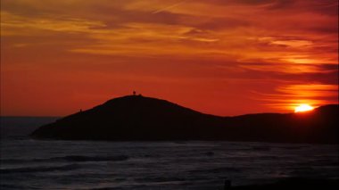 Denizde gün batımı