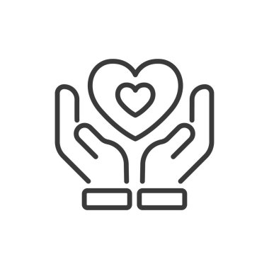 Annelik Sağlık Sigortası, çizgi tasarımı ikonu. Annelik, sağlık, sigorta, hamilelik sigortası, sigorta, anne, bebek beyaz arka plan vektörü. Annelik Sağlık Sigortası düzenlenebilir vuruş simgesi