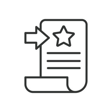 Manşetler, satır tasarımı ikonu. Başlıklar, haberler, başlık, makale, medya, gazetecilik, beyaz arkaplan vektörü hakkında basın Başlıklar düzenlenebilir vuruş simgesi