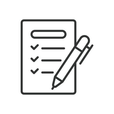 Plan, satır tasarımı ikonu. Plan, planlama, strateji, zamanlama, hedef, yol haritası, beyaz arkaplan vektörü üzerinde zaman çizelgesi Düzenlenebilir vuruş simgesi