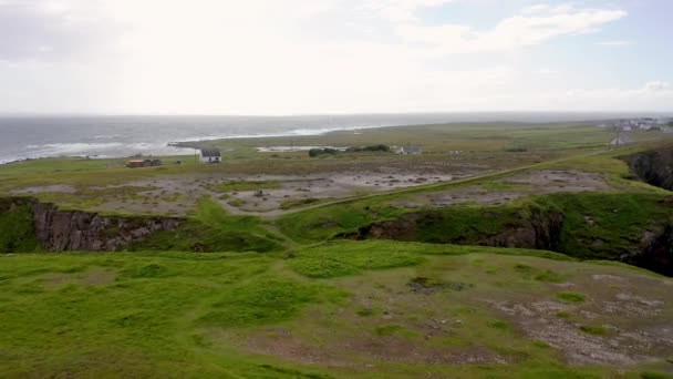 Port Duin Tory Island Grevskapet Donegal Irland — Stockvideo
