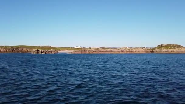 Arranmore Burtonport Arasındaki Inishcoo Adasını Geçiyoruz — Stok video