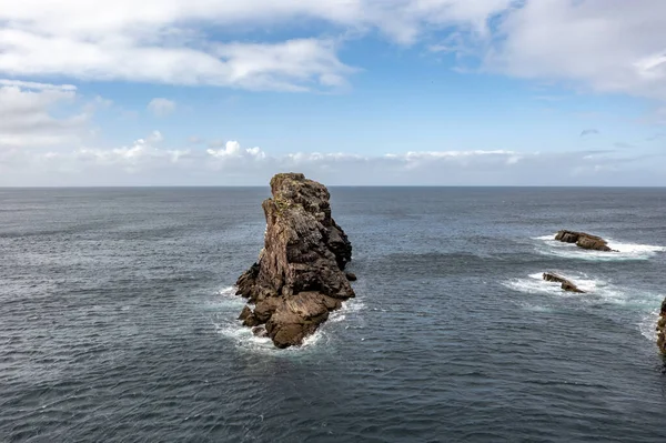 Havsstackar Port Challa Tory Island Grevskapet Donegal Irland — Stockfoto